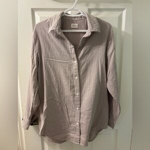Aritzia Sail Button-Up Shirt